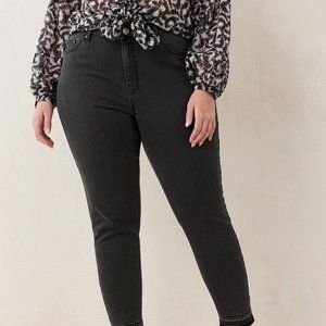 d/C JEANS Plus Size Black 1948 Fit Skinny